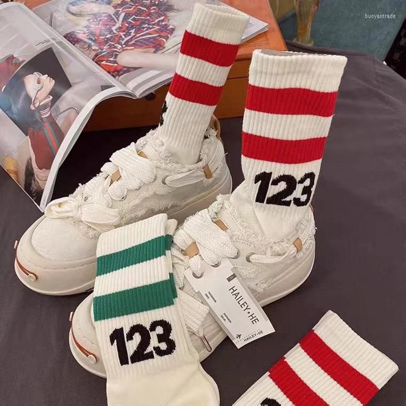 

Men's Socks Autumn Winter Men Sports Harajuku Stripe Cotton Creative Hip Hop Street Skateboard Unisex Crew Happy Sock Drop Ship, A cotton socks