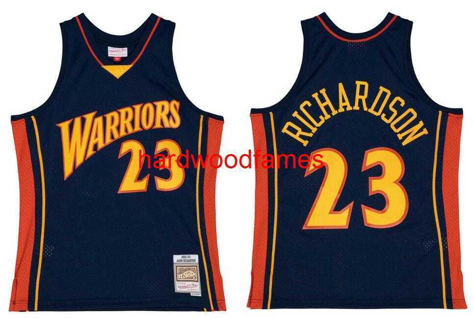 

Stitched Jason Richardson basketball Jersey S-6XL Mitchell Ness 2002-03 Mesh Hardwoods Classics retro version Men Women Youth jerseys, Stitched jersey