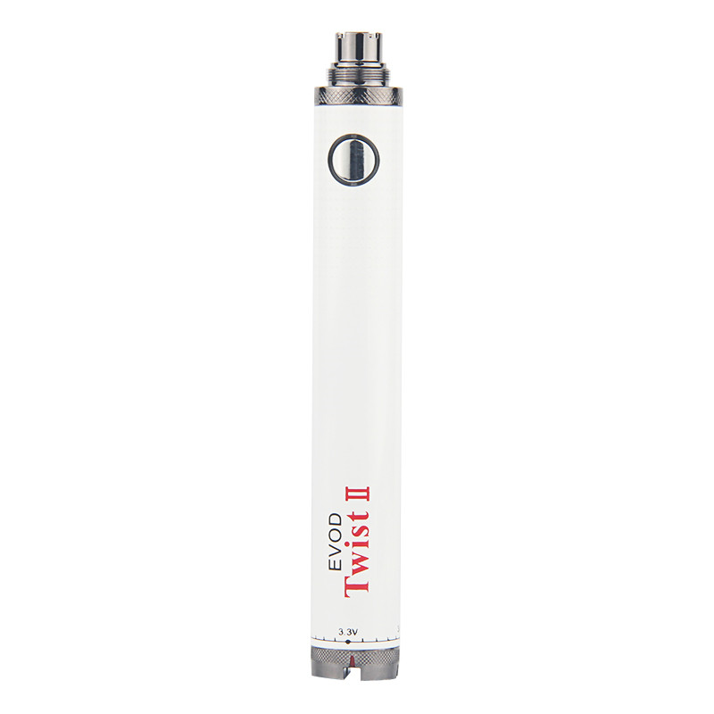 

Evod Twist II 1600mAh Vape Pen VV Variable Voltage 510 Thread Battery Ego C Vision Spinner 2 USB Charger fit emow mega kit