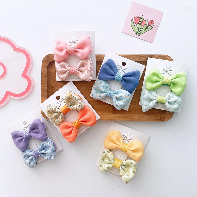 

Hair Accessories Floral Bowknot Clips Girls Baby Pins Toddler Party Wear Bow Grips Kids Hairpins Headwear, 06