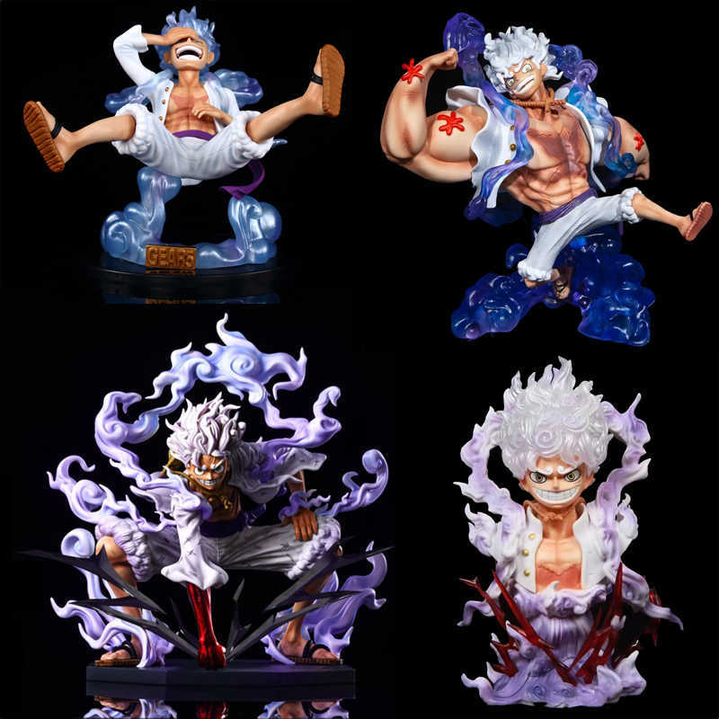 

Anime Manga Anime One Piece Figure Luffy Gear 5 Action Figure Sun God Nika Luffy PVC Action Figurine Statue Collectible Model Doll Toys T221025