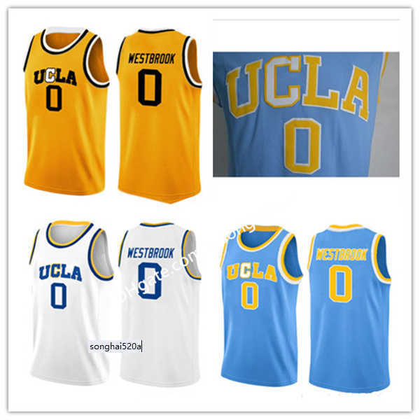 

Men Russell Westbrook UCLA Jersey Best Quality 0 Russell Westbrook UCLA Bruins Blue Stitched College Basketball Size S-XXL''nba''jersey