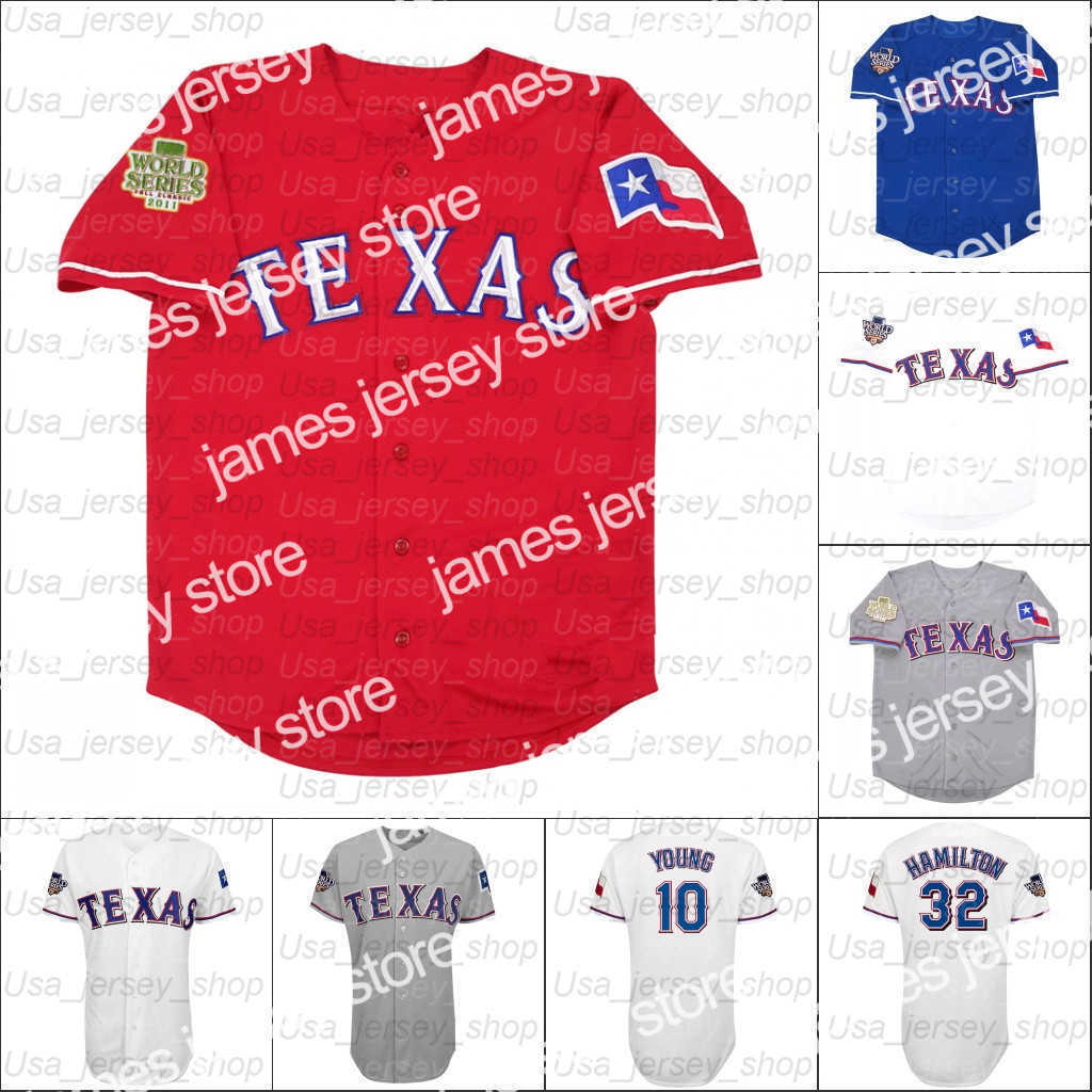 

Baseball Jerseys Baseball Jerseys Retro Baseball 2010 and 2011 jerseys 1 Elvis Andrus 10 Michael Young 5 Adrian Beltre 36 C.J. Wilson 45 Holland, Youth/red 2010