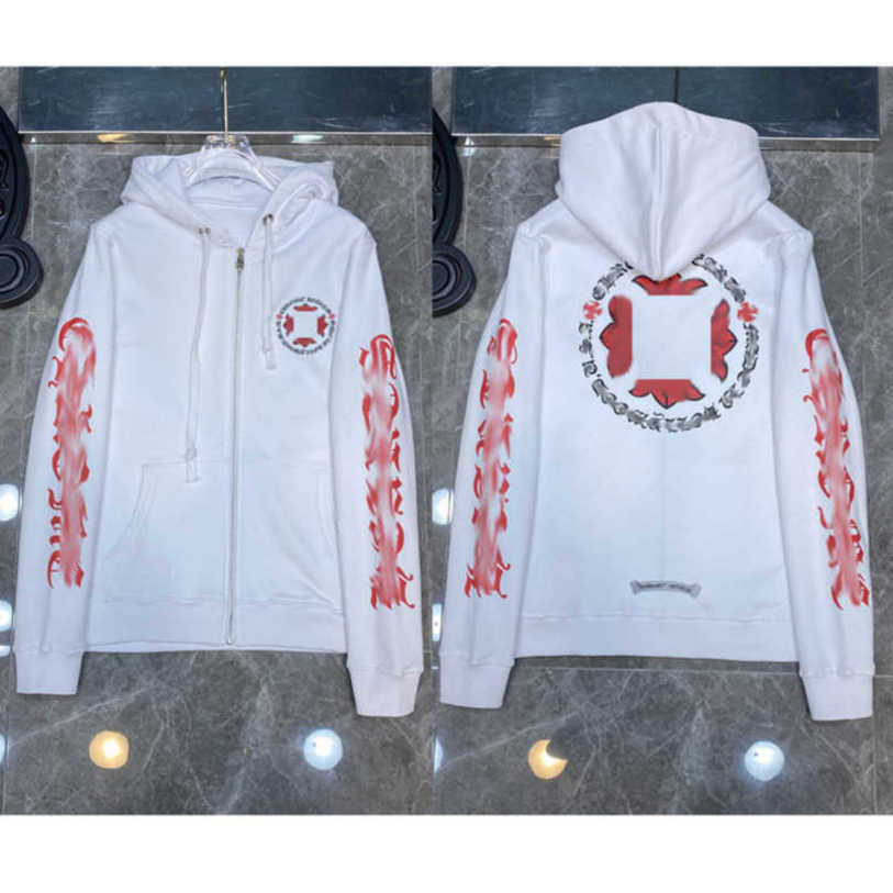 

Classic Luxury Mens Jackets Sweatshirts Fashion Designer Hoodies Zipper Hooded Sweater Cross Pullover Sanskrit Hoodie Casual Men Women Tops Coat Jacket Wnka, 21