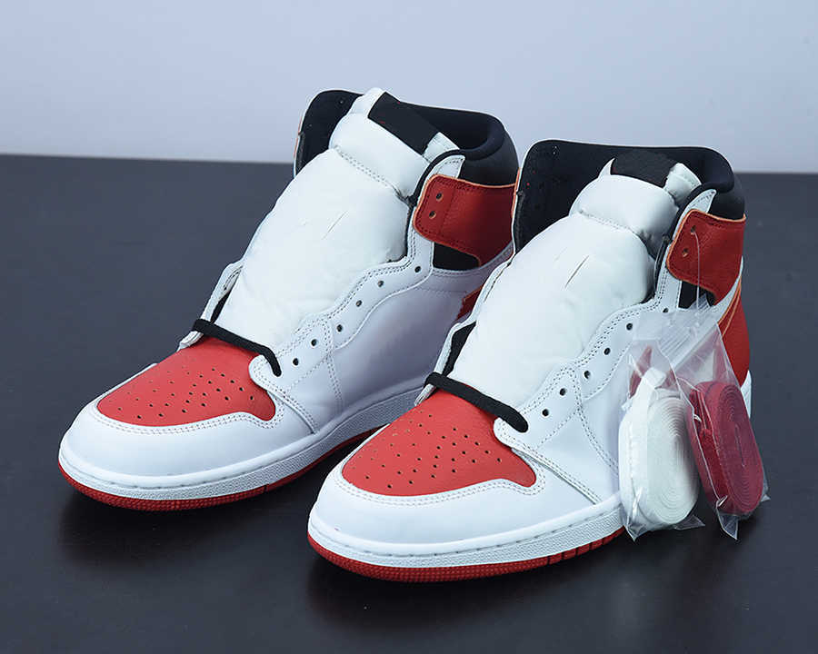 

1s jorden Shoes Jumpman 1 High OG Heritage white Red Trainers Sports Sneaker, #1