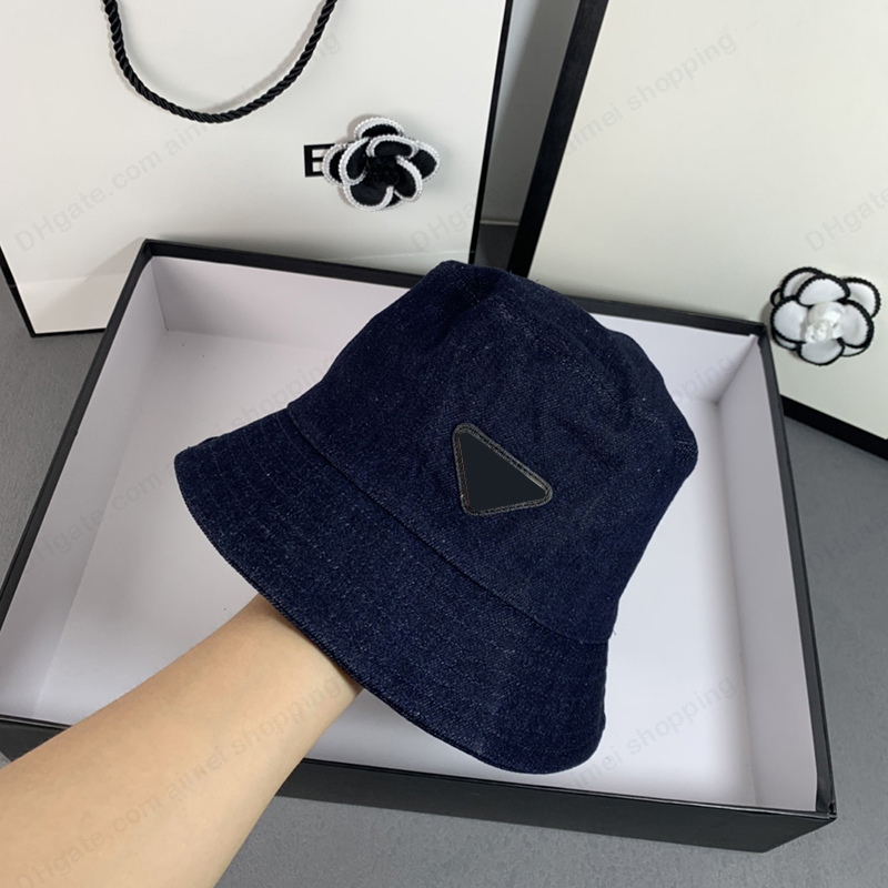 

Woman Designer Bucket Hat Baseball Cap Beanie Casquettes Fisherman Buckets Hats Summer Sun Visor, Blue