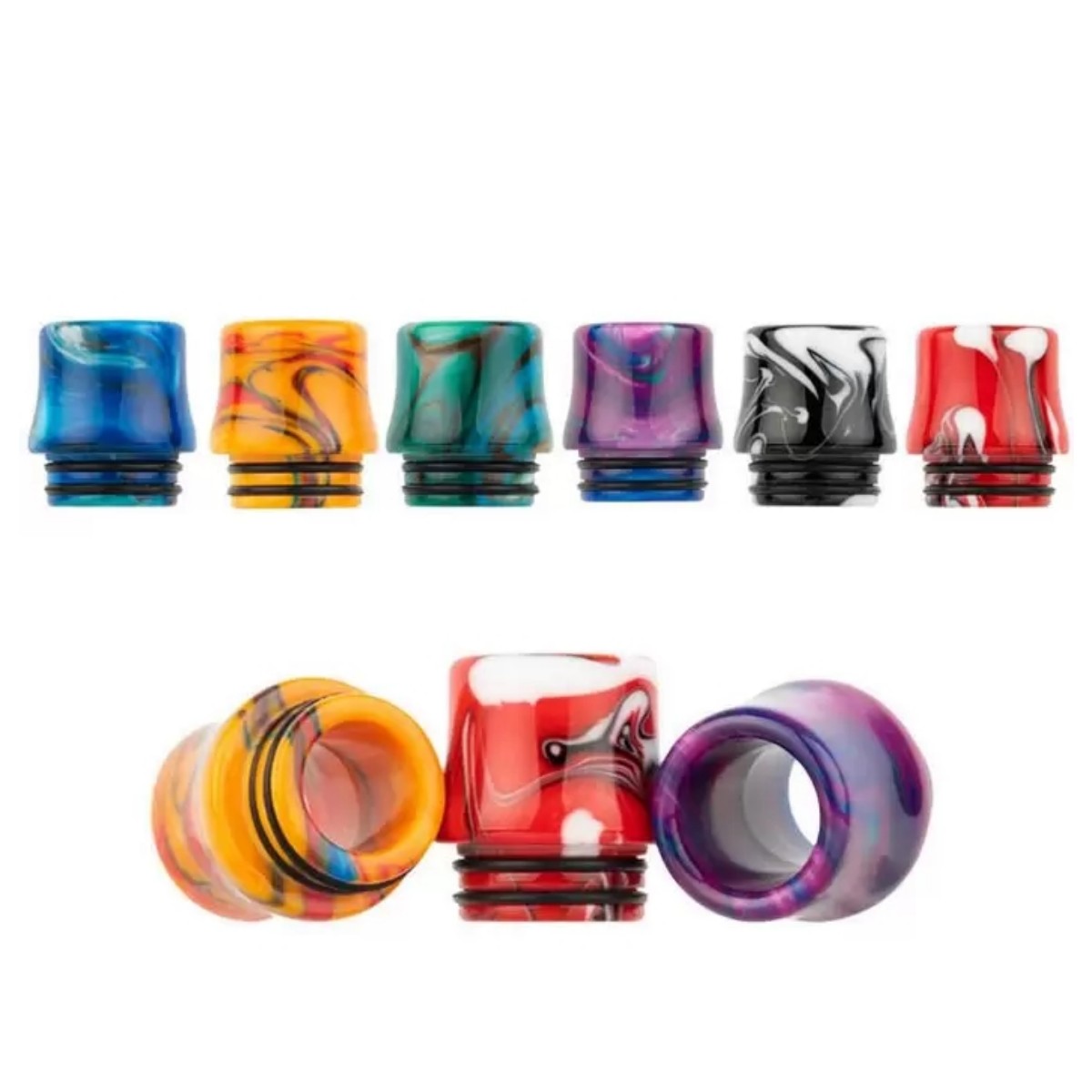 

810 Universal Waist Resin Drip Tips Replacement Standard Drips Tip Cover For TFV8 TFV12 TFV12 Prince TFV16