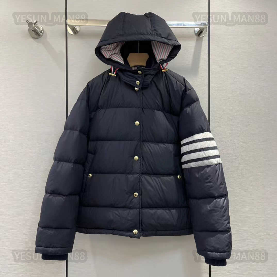 

Womens Designer TBs Down Jacket Winter Fashion Puffer Jackets Coat Outerwear Causal Warm Thickened Parkas