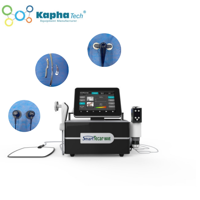

2023 Massagers the latest 2 in 1 shockwave erectile therapy rehabilitation physiotherapy Smart TECAR Physiotherpay Machine for Low Back pain