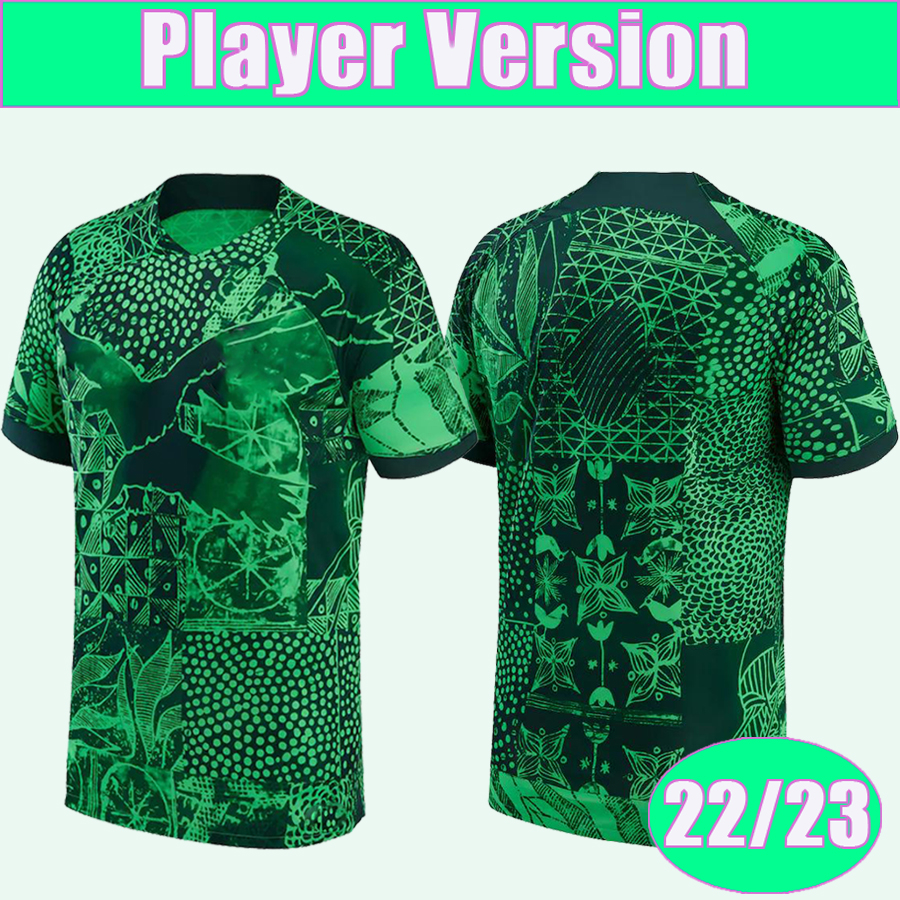 

22 23 IHEANACHO AINA Player Version Soccer Jerseys SIMON OMERUO A. IWBOI Home Football Shirt Short Sleeve Uniforms, Qy11583 22 23 home no patch