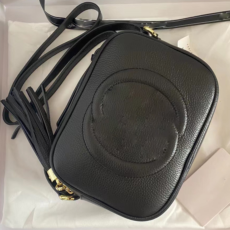 

Soho Small Leather Disco Bag Embossed Interlocking G Compact Shoulder Bags Leather Tassel Zipper Pull Grain Leather Luxury Designer Woman crossbody Purses wallet, Customize