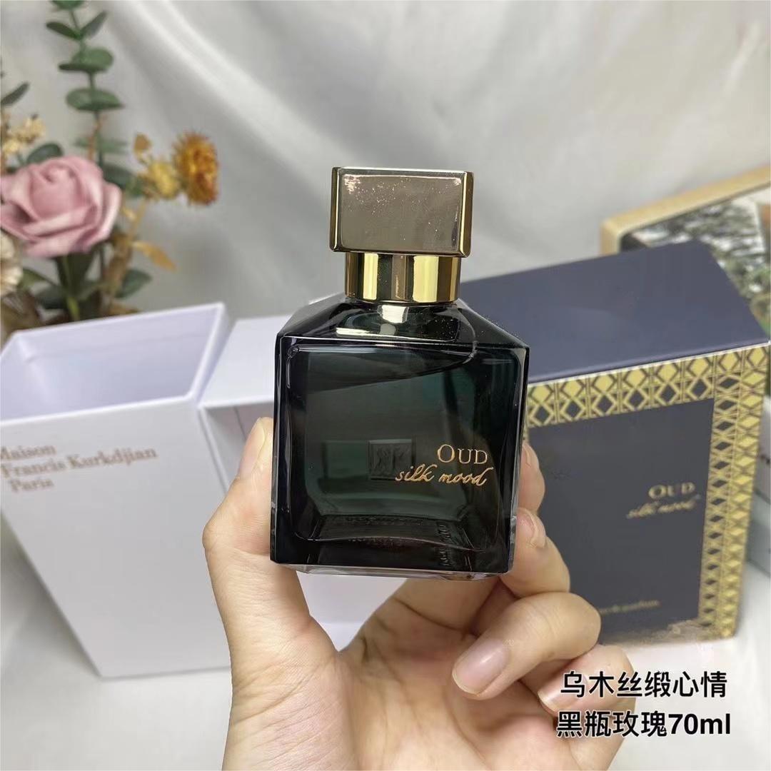 

Men and women glass bottle spray ebony silk mood neutral perfume EDP 70ml