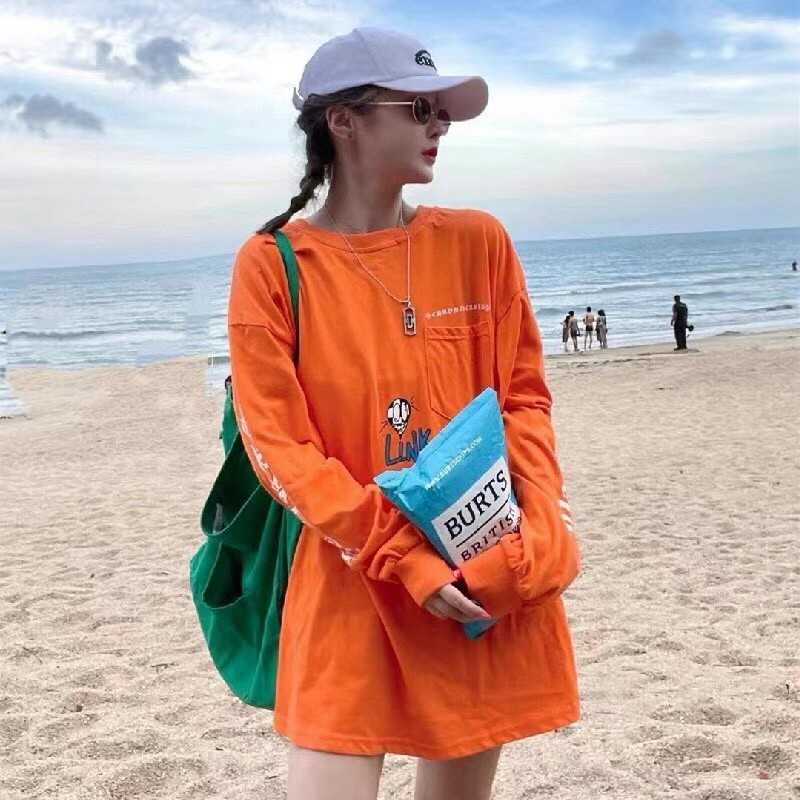 

Chorme Hoody Fashion Correct of Matty Boy Graffiti 100 Tower Long Sleeve Unisex Hearts Hoodie T-shirt Sanskrit, Orange