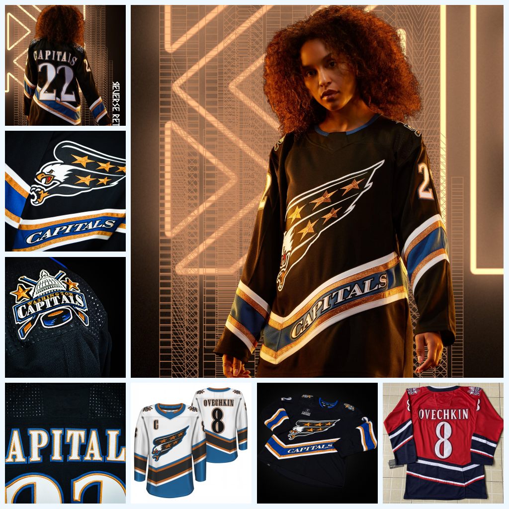 

Capitals Alexander Ovechkin 2022-23 Reverde Retro Jersey Garnet Hathaway Dylan Strome Charlie Lindgren Darcy Kuemper Beck Malenstyn Connor Brown T.J. Oshie, Mens s-xxxl