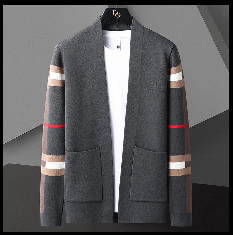 

Fashion autumn winter designer Mens sweater Long Sleeve Hoodie Hip Hop Sweatshirts Men Women Casual Clothes hoodies Plaid jacquard men's sweater, W1