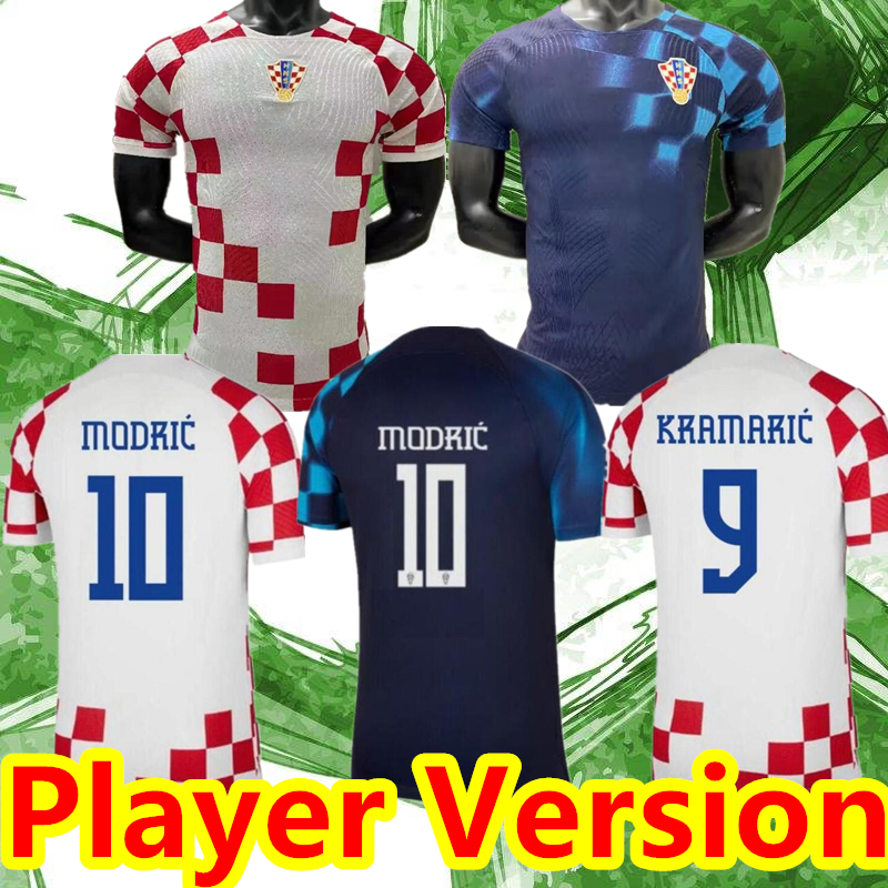 

Player Version 2022 MODRIC Croatia soccer jerseys national team MANDZUKIC PERISIC KALINIC 22 23 football shirt KOVACIC Rakitic Nigerian Men Kids Kit uniforms, 2022 away