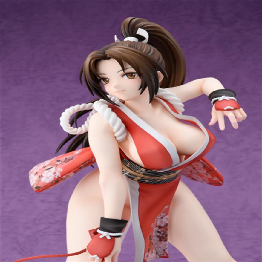 

Game KOF Character Mai Shiranui Hobby JAPAN King of Fighters XIV Action Figure Model Toys Q0722224P, No retail package