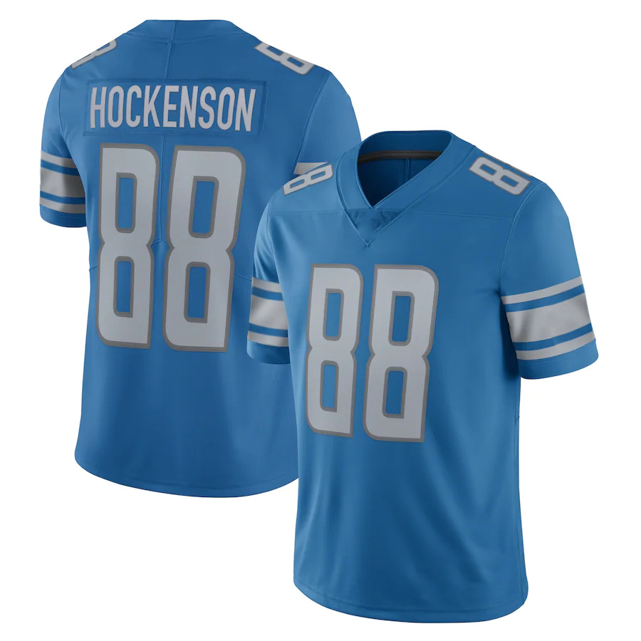 

Custom Football Jerseys Lions''97 Aidan Hutchinson 73 Jonah Jackson 32 D'Andre Swift 70 Dan Skipper 88 T.J. Hockenson 58 Penei Sewell Jared Goff Okudah Cabinda Oruwariye, Custom women (xiong shi)