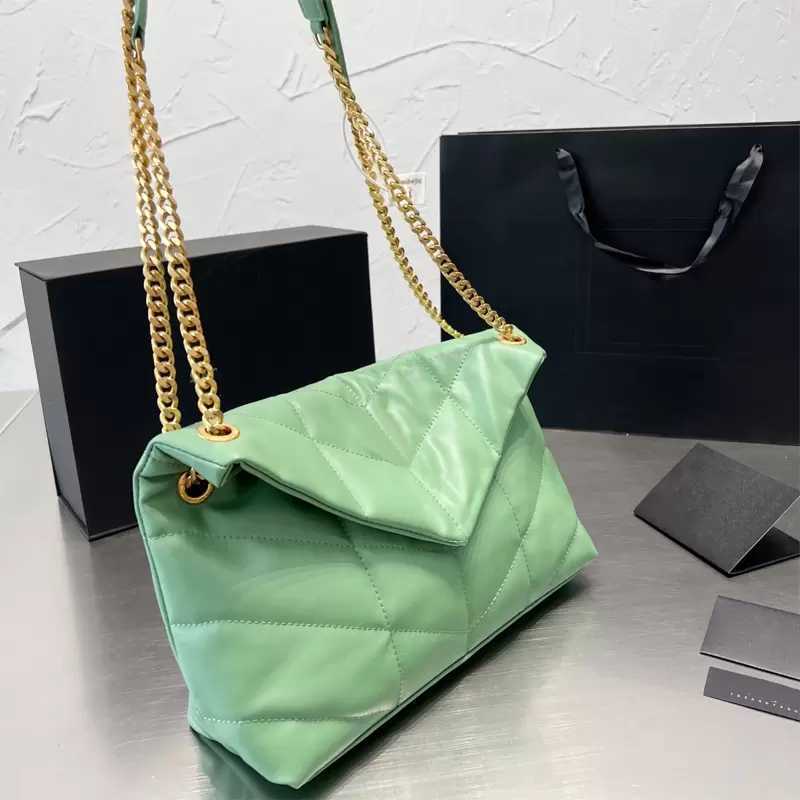 

Evening Bags Top Shoulder Bag Women Crossbody Totes Backpack LOULOU Purse Handbags Seam Leather Ladies Metal Chain high quality Clamshell Messenger, Color 01