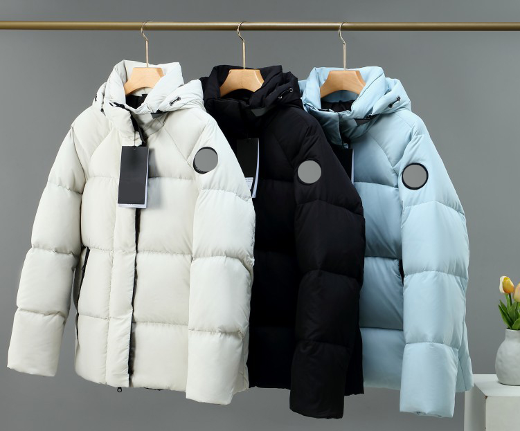 

Junction Canada PASTELS Down Parkas Puffer jackets Designer Jacket CORDURA Mens Vests Coats Winter EnduraLuxe Parka Coats Outdoor Windbreakers Black Logo, White