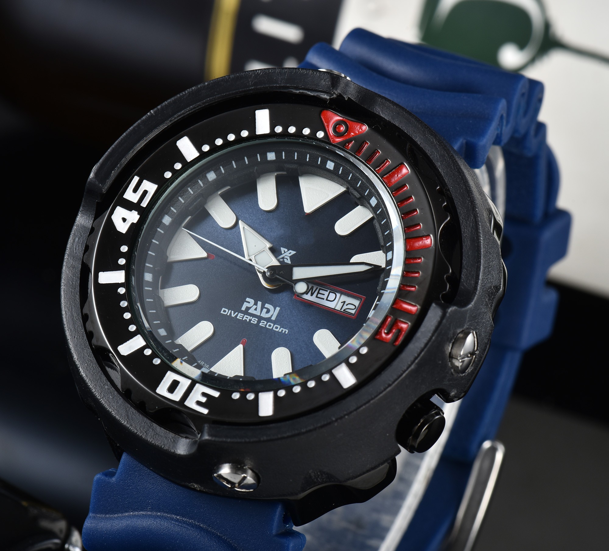 2022 New Double Calendar Rotatable Leisure Sports Men Watch Atmospheric Fashion Quartz Watch-image-821627228