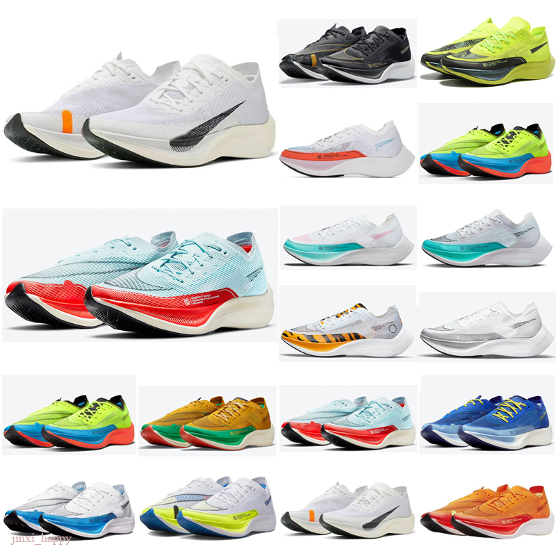 

2022 Zoomx Vaporfly Next% 2 Boots Running Shoes Glacier Blue Aurora Green Ekiden Be True Volt White Metallic Silver Watermelon Jogging Trainers Sneaker, Color 1