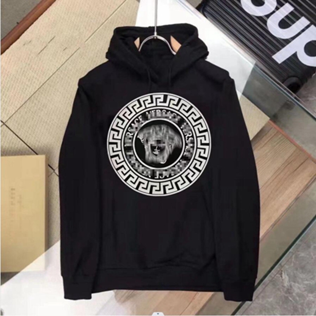 

M-4XL Designers hoodies Women's men's sweat T-Shirts Embroidery versage pants sweatshirt Sweat shirts vercace TOPS TEES5, 10
