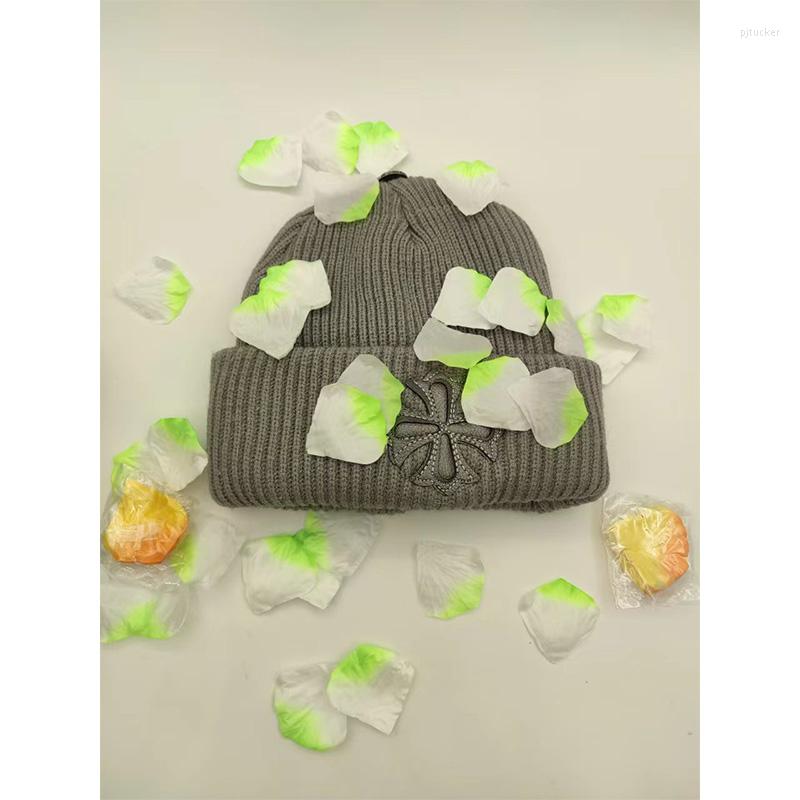 

Beanies 2022 Brand Design Skullies Women Girl 's Winter Hats Crochet Cap Fur Knitted Letter Warm Gorros Thick Female, C7