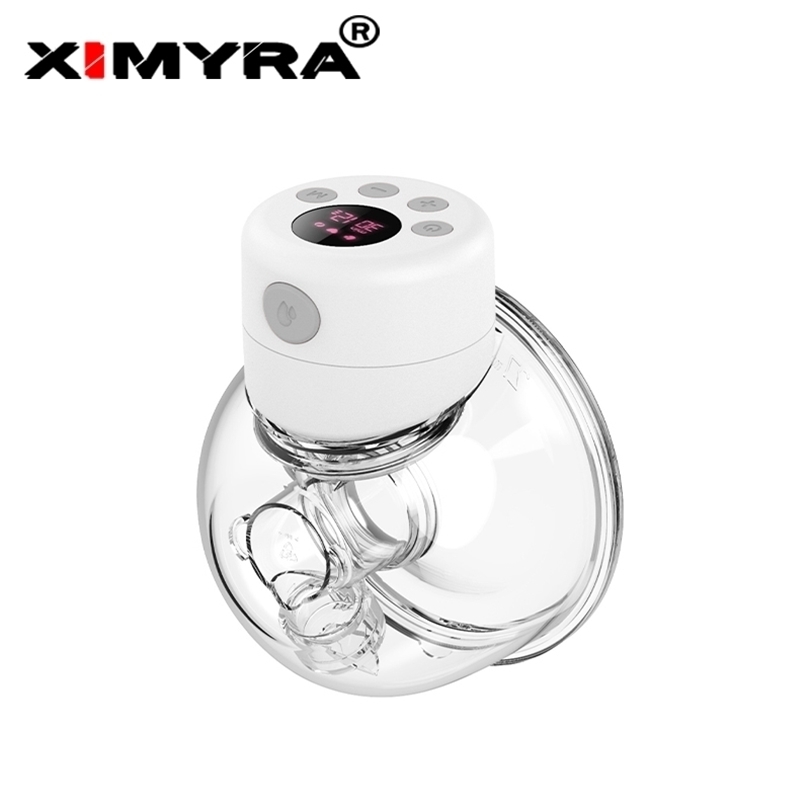

Breastpumps XIMYRA S12 Hands Free Electric Breast Pumps Mother Milk Extractor Portable Breast Air Pump Wearable Wireless Breastpump 221027