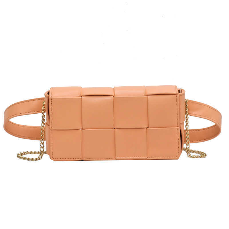 

Luxurious Designer Bottess bags Venetas Spring and summer woven Women's 2022 new cross body Advanced waist fashion ins chest have a logo, White