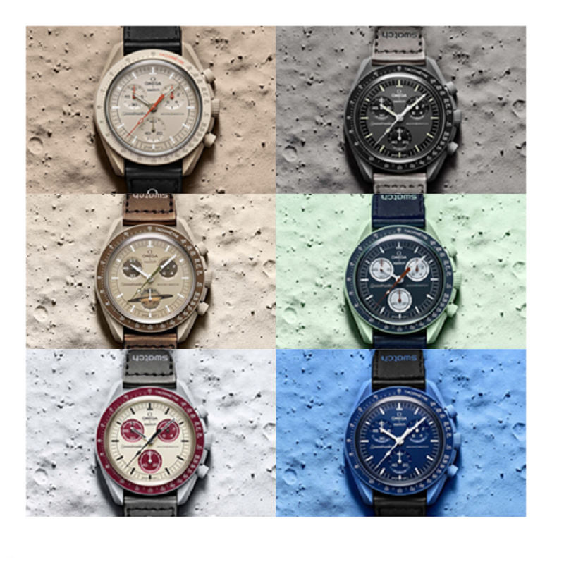 

New Watches Omega Luxury Chronograph Multifunctional Quartz Watch Couple Moons Style Women Men Wrist Watch PP02, 12