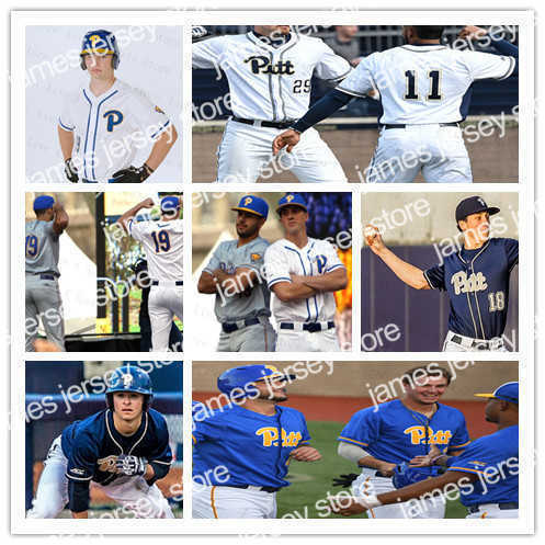 

Baseball Jerseys Ncaa Pittsburgh Panthers Pitt Jersey Baseball NICO POPA DYLAN LESTER KYLE HESS CHRIS CAPPAS SKY DUFF SAMUEL FRONTINO VERA ANDERSON 4XL, Grey