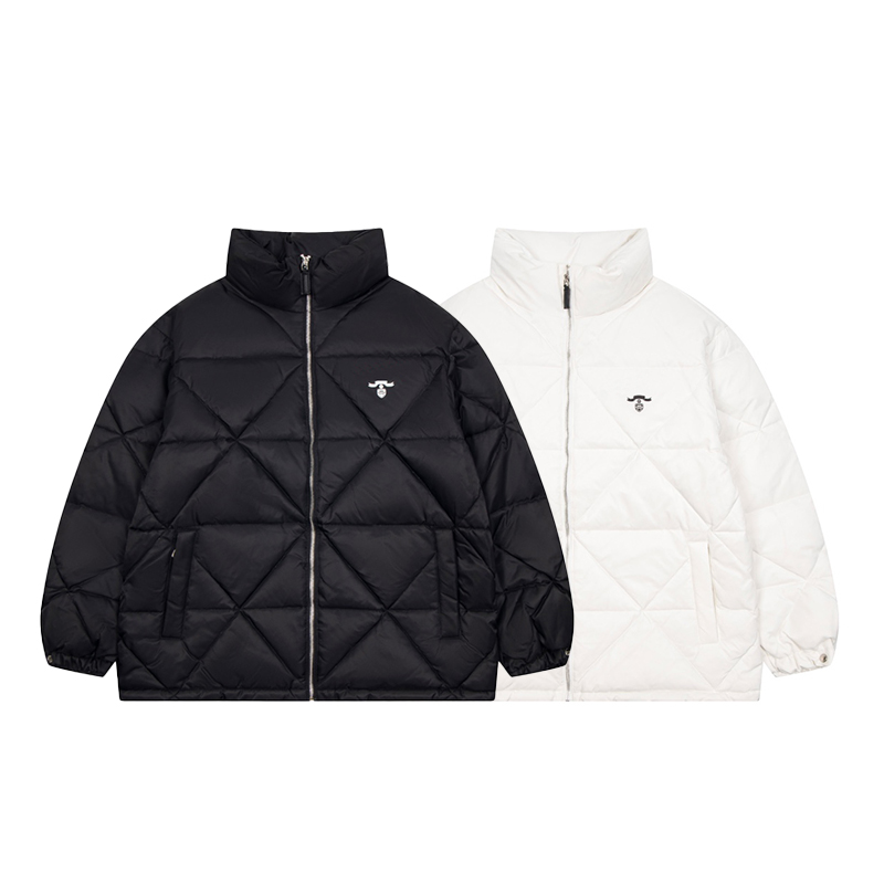 

2022 Designers Winter Pardas Down Jacket Rhombus Warm Prada Downs Jackets Winter Men Women Fashion Trend Coat