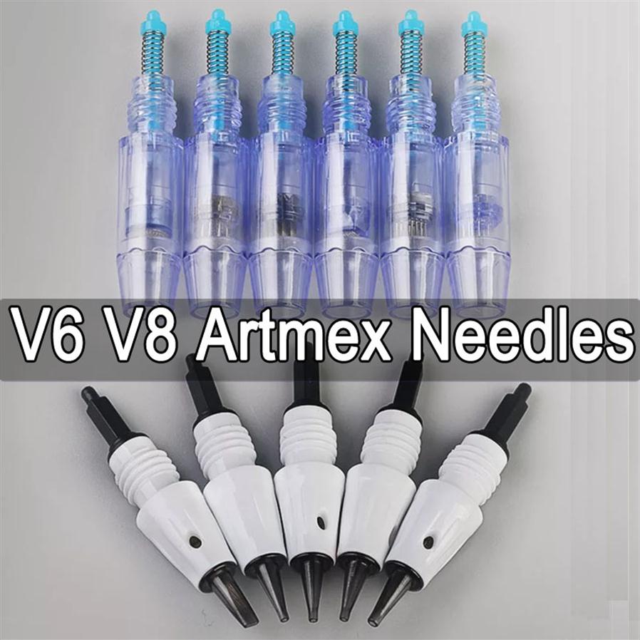 

Whole 20pcs Artmex Needles V11 V9 V8 V6 PMU MTS Needle cartridges Semi permanent makeup M1 R3 R5 F3 F5 F7 Tattoo Needle Cartridge304u