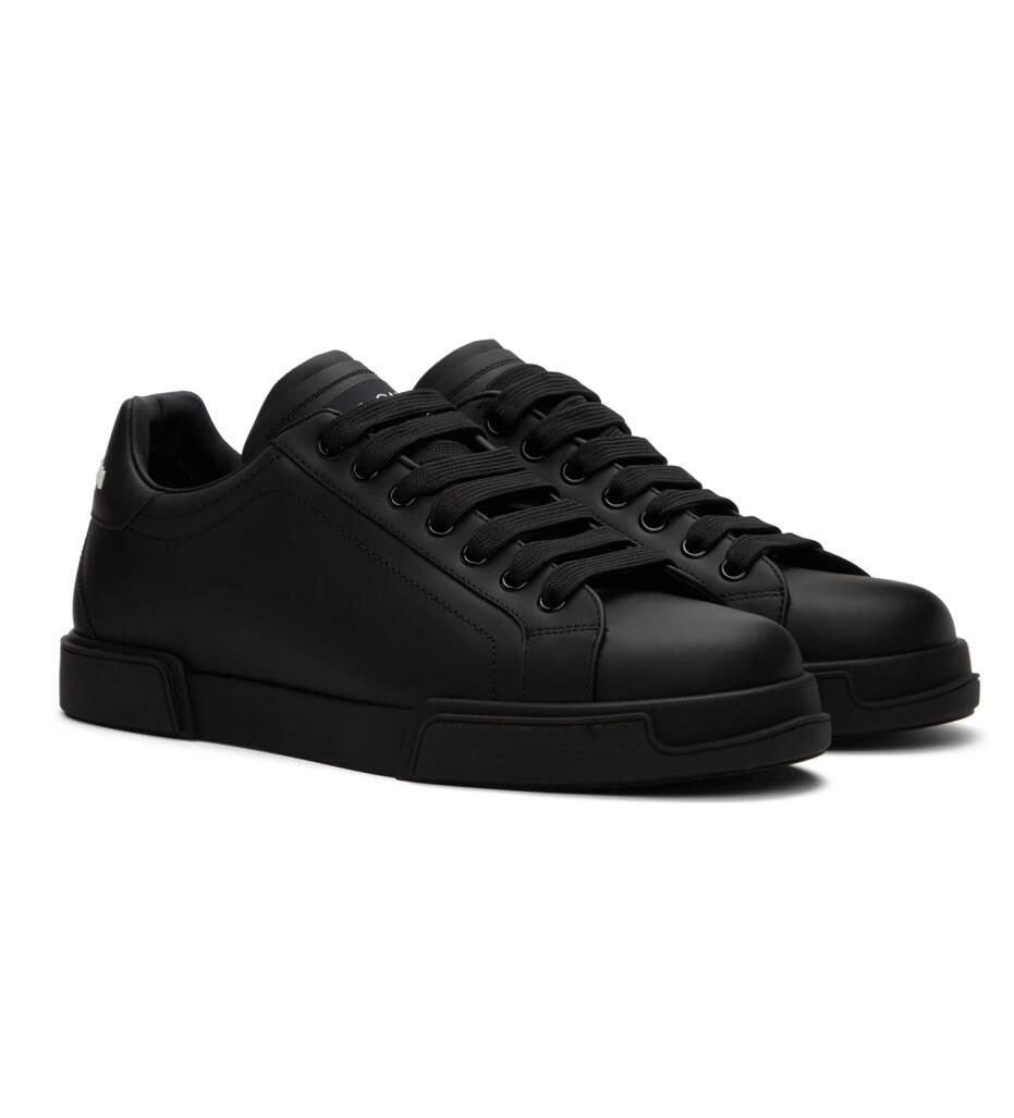 

Casual-walking Portofins Men Sneakers Shoes White Black Calfskin Nappa Leather Trainers Technical Women Couple Runner Sports EU35-46 With Box