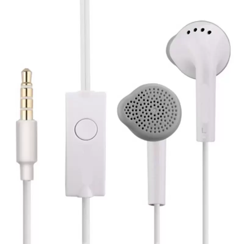 

EHS61SFWE earphones 5830 headphones With Mic and Remote 3.5 mm headphone plug for Samsung with retail box, White