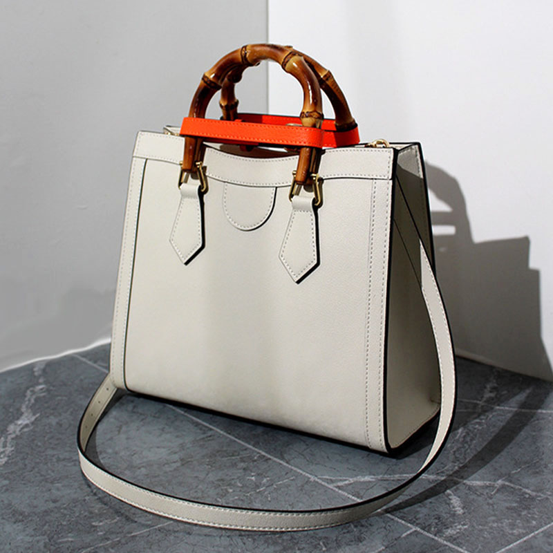 

2022 Fashion Luxury Designer tote Bag Diana Bamboo Handle 9A quality LadiesGenuine leather Women crossbody shoulder bag wallet purse card pockets Black White Pink, Other style contact us