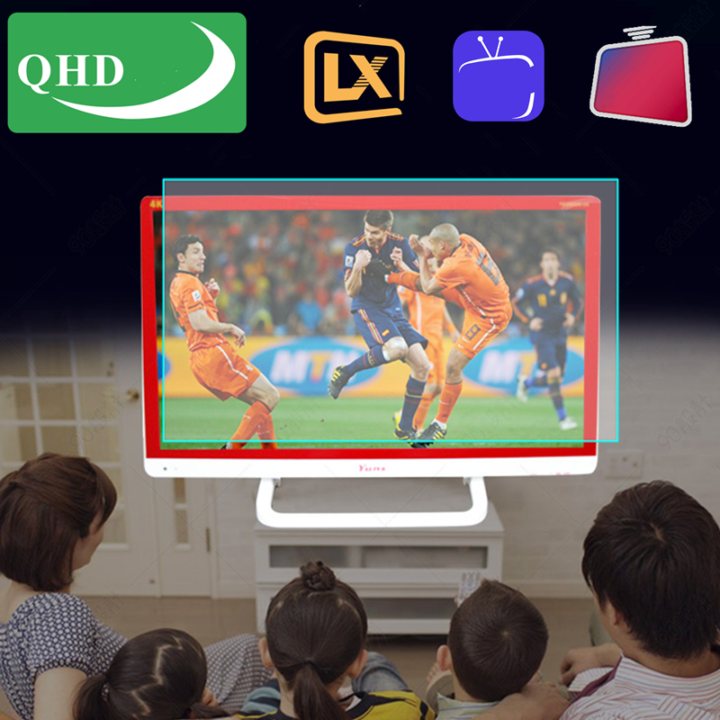 Smart TV PARTS LEADCOOL QHD lxtream 6200LIVE 91000VOD m3 u Europe French Arab Channels for Android MAG PC 24-hours trial screen protectors-image-813365899