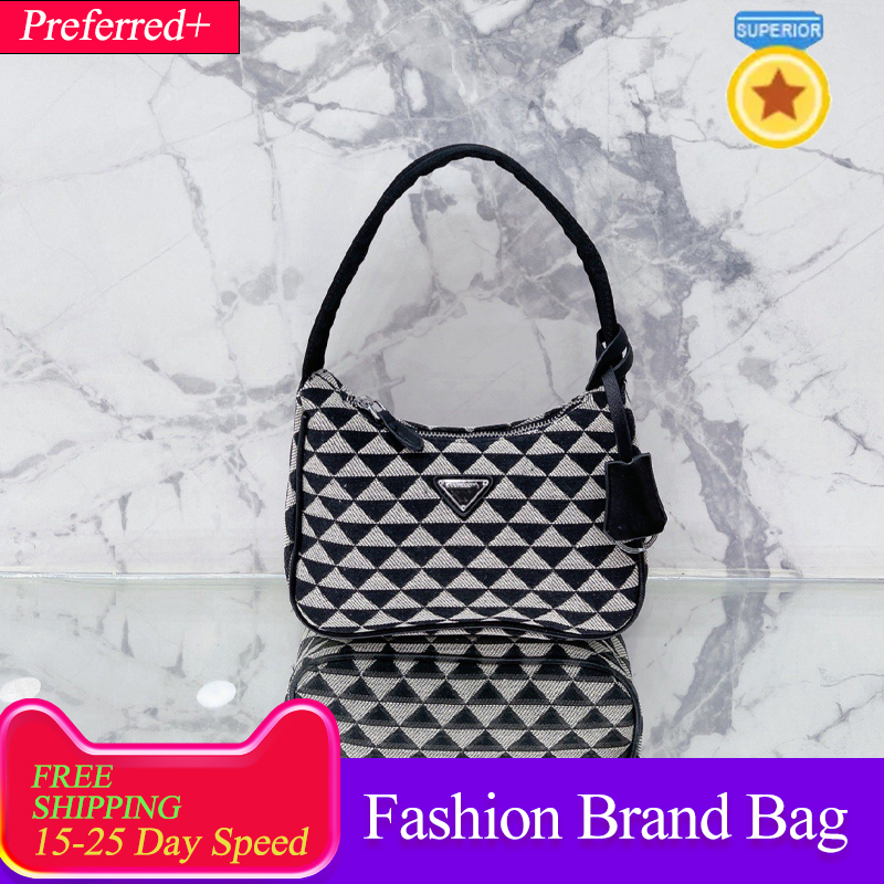 Shoulder Designer half moon Bags 5A quality nylon Handbags Bestselling wallet women bags Crossbody bag Hobo purses