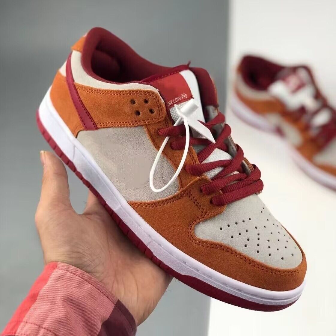 

Casual Shoes Skate Trainers Designer Sneakers Scrap Sea Glass Scrap Archeo Brown Vintage Navy Cactus Jack Red Black White Coast Unc Grey, Color 5