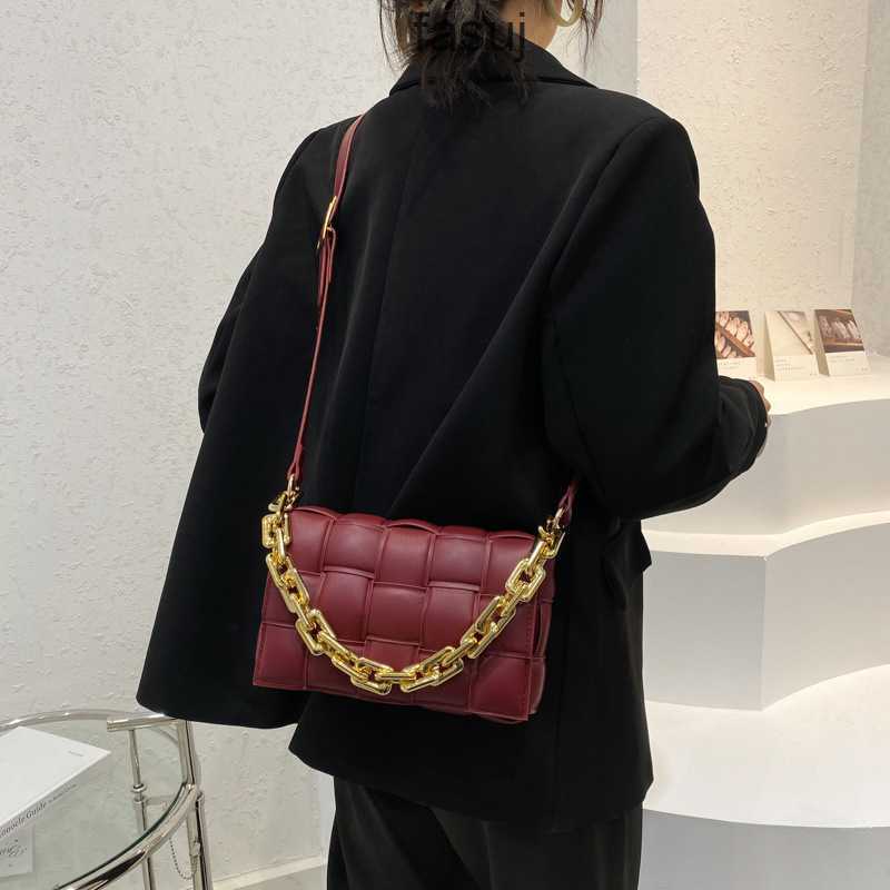 

Fashion Ladies Bottess bags Venetas solid color woven small square women 2022 new acrylic chain hand trend messenger batch, White
