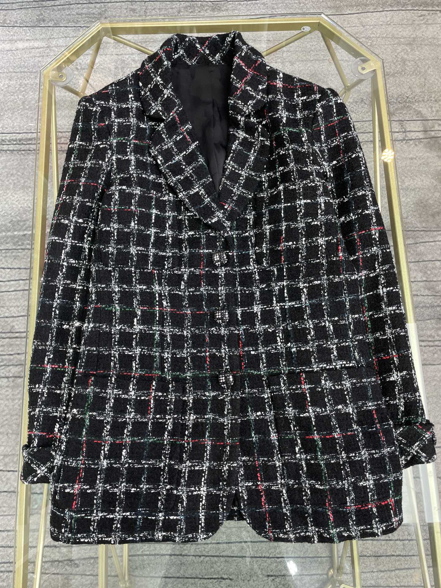 

Women's jackets Luxury designer designs new double breasted suit coat in autumn and winter, Multi