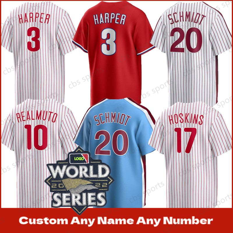 

Top Custom Phillies Jerseys 12 Kyle Schwarber Castellanos J.D. Realmuto Rhys Hoskins Harper Nola 49 Arrieta Hector Neris Wheeler Gregorius Alec Bohm Men Women Youth, Style as picture