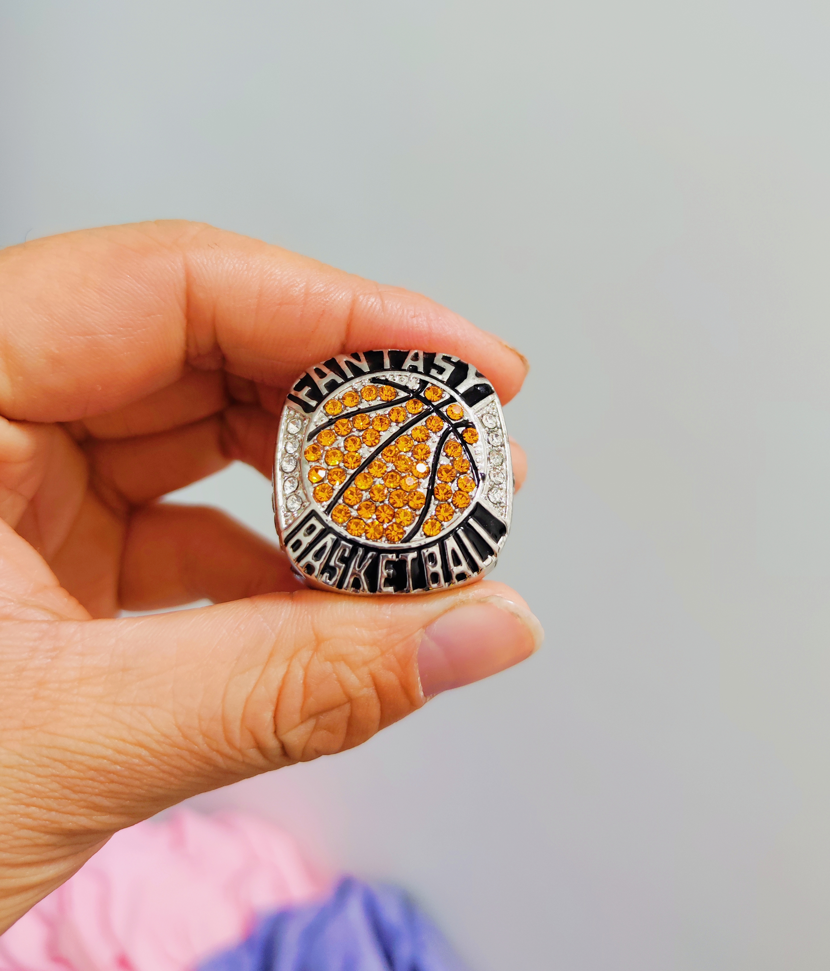 

bags wholesale Fantasy Basketball 2022 Championship ring fashion Gifts from fans and friends leather Bag Parts & Accessories