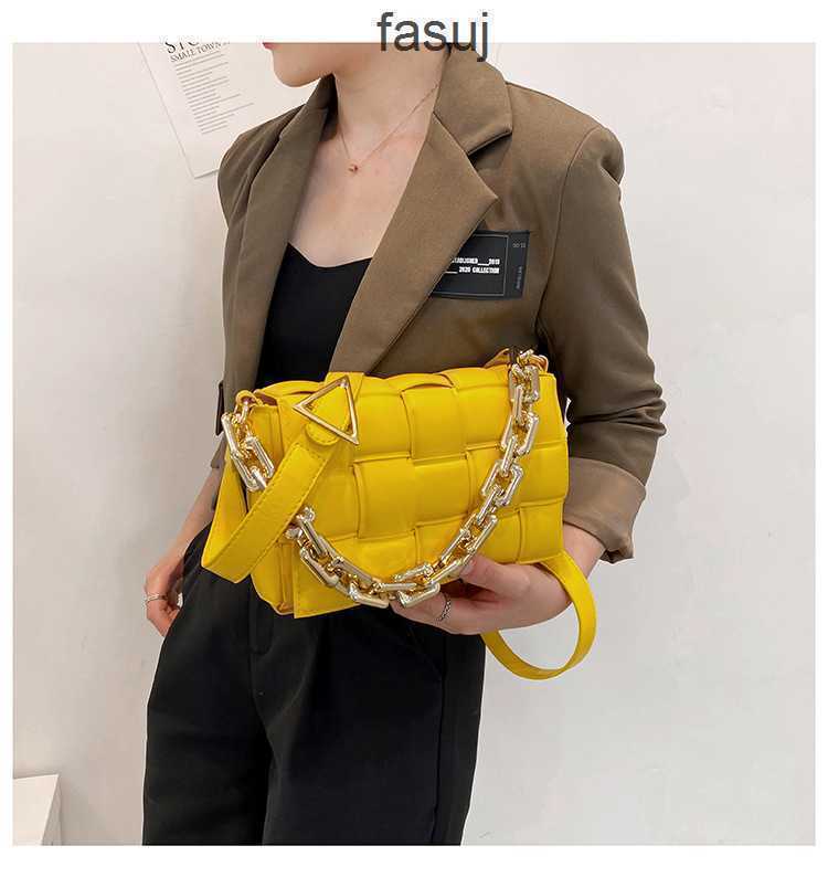 

Fashion Ladies Bottess bags Venetas Net red woven small square women's 2022 new acrylic Chain Hand solid color Single Shoulder Messenger batch, White