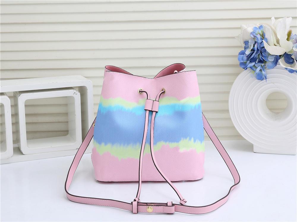 

2022 Designers Handbags Fashion Women's Bucket Bags Purses Women Tote Genuine PU Leather Shoulder crossbody bag, Extra shipping