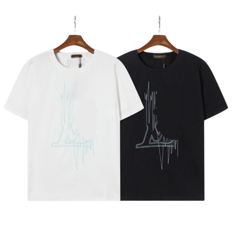 

Fashion T Shirts Mens Women Designers T-shirts Tees Apparel Tops Man S Casual Chest Letter Shirt Luxurys Clothing Street Shorts Sleeve Clothes Bur Tshirts#326, White