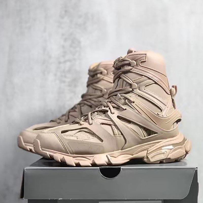 Top Triple S Track 3.0 Baskets Bottes Transparent Hauts Azote Chaussures Casual Semelle Extérieure Chaussures De Course Hommes Femmes Baskets Noi