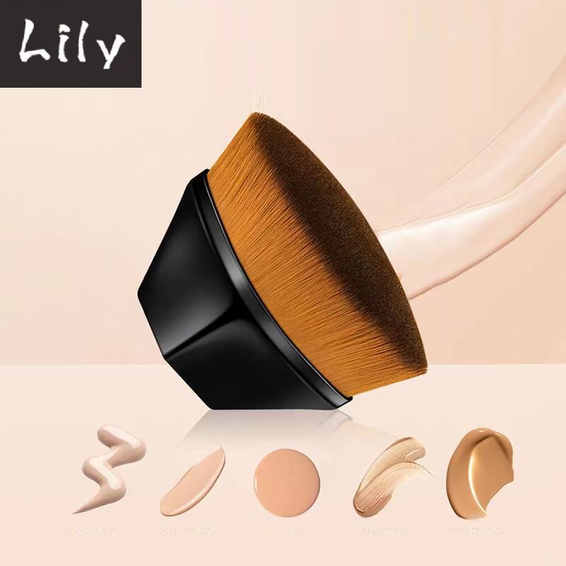 

Hexagon Makeup Brush Beauty Powder Face Blush Brushes Portable Professional Foundation Brush Large Cosmetics Soft Base Make Up