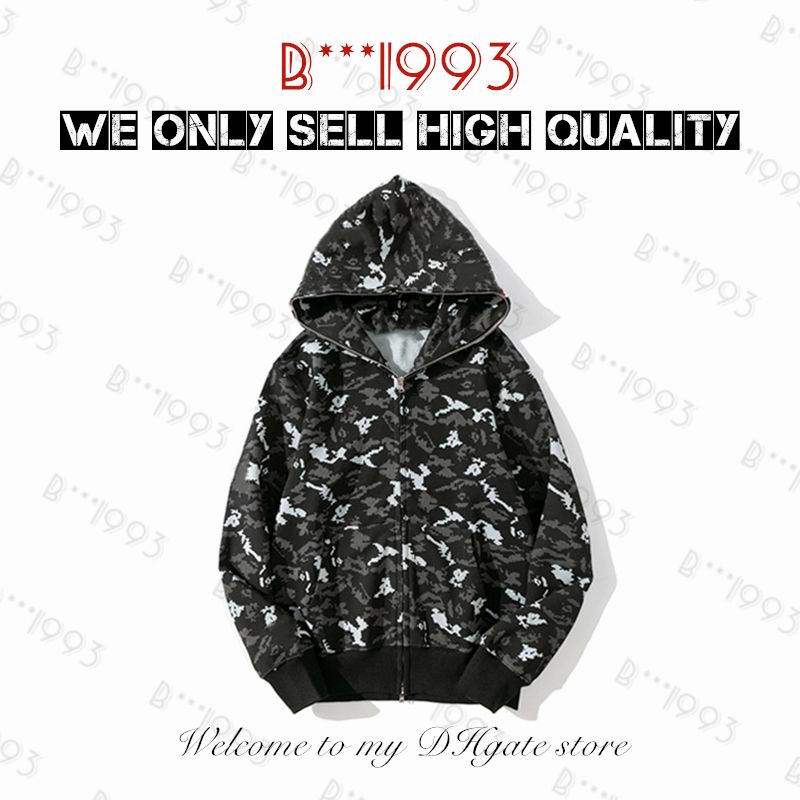 

Designer Mens Hoodies High Quality Tiger Full Zip Hoodie Jacket Stylist Men Women Color Grid Harajuku Sweatshirt Fashion Co -Branding R LvTL, No.1